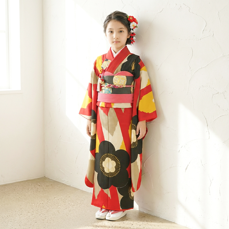 七五三着物7歳女の子画像