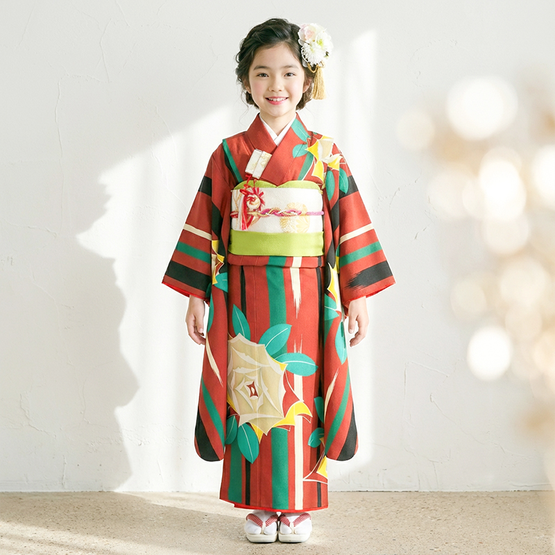 七五三着物7歳女の子画像