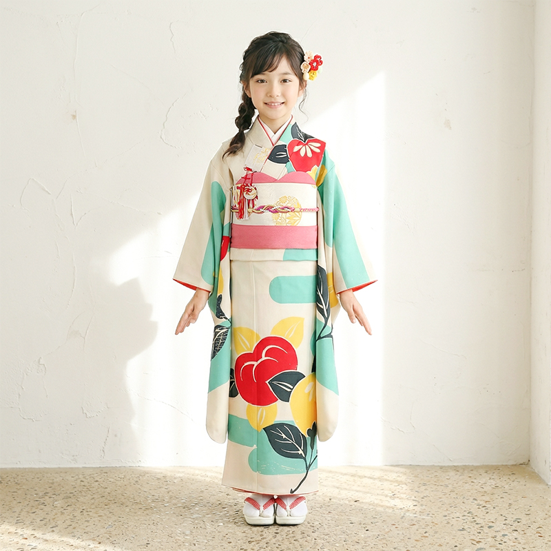 七五三着物7歳女の子画像