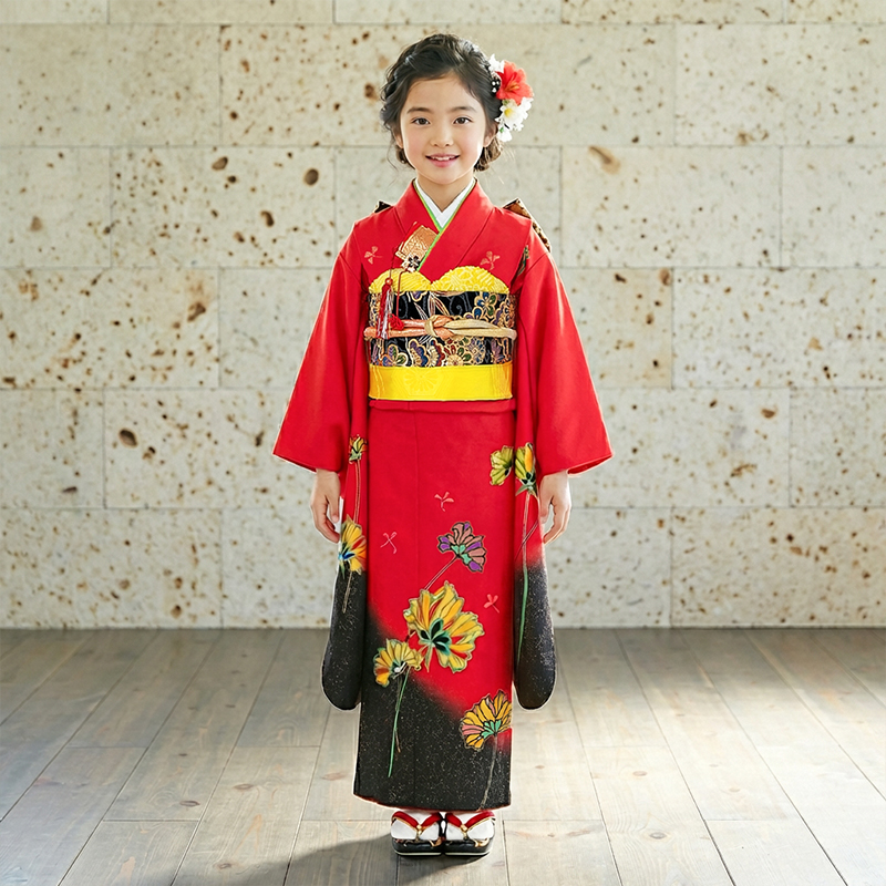 七五三着物7歳女の子画像