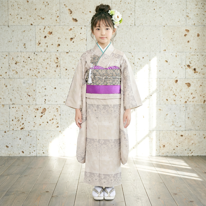 七五三着物7歳女の子画像