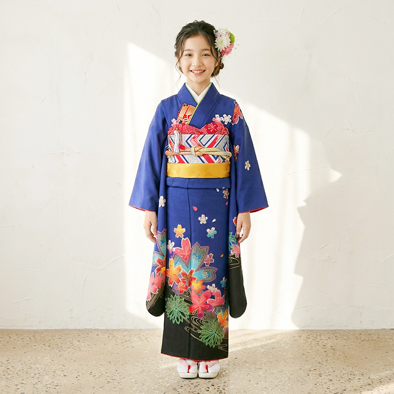 七五三着物7歳女の子画像