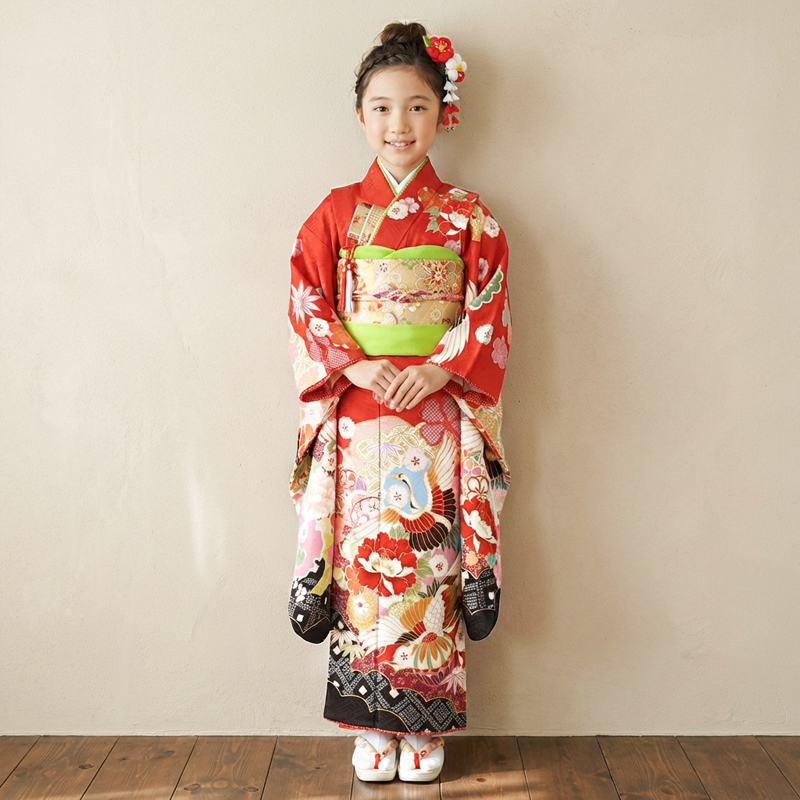 七五三着物7歳女の子画像