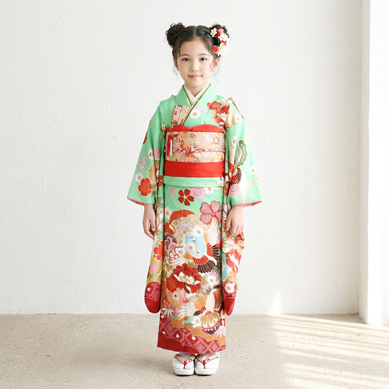 七五三着物7歳女の子画像