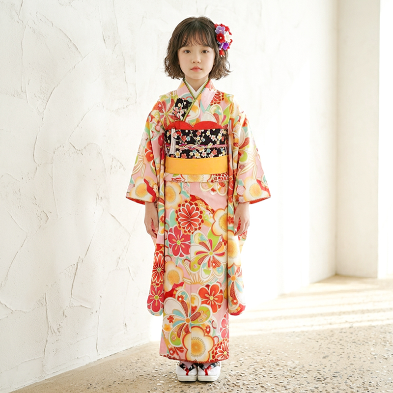 七五三着物7歳女の子画像