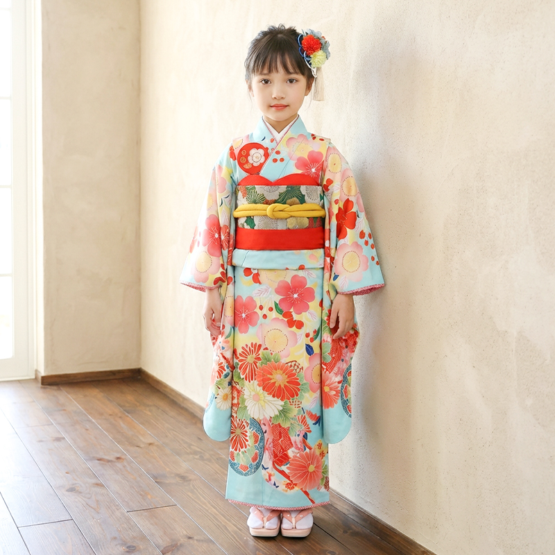 七五三着物7歳女の子画像