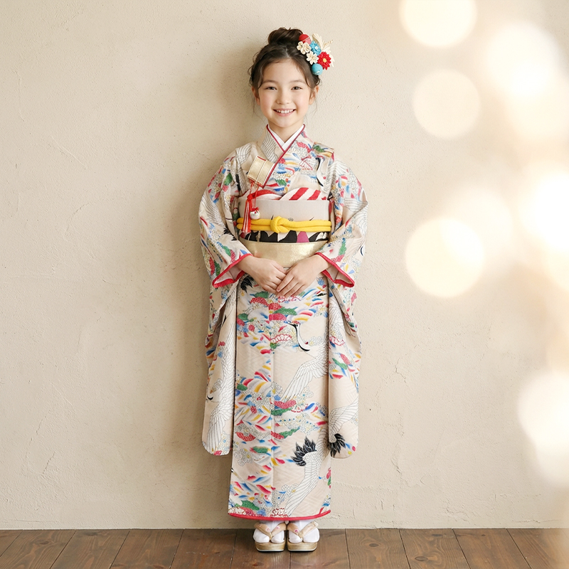七五三着物7歳女の子画像