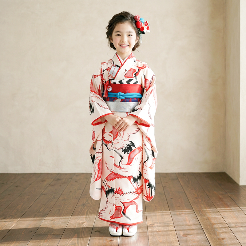 七五三着物7歳女の子画像