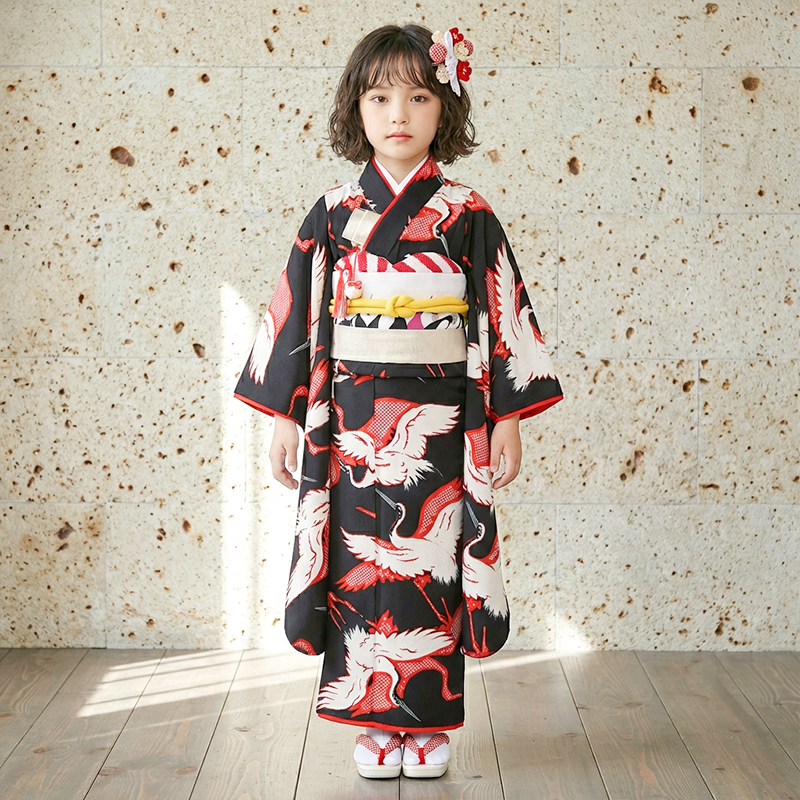 七五三着物7歳女の子画像