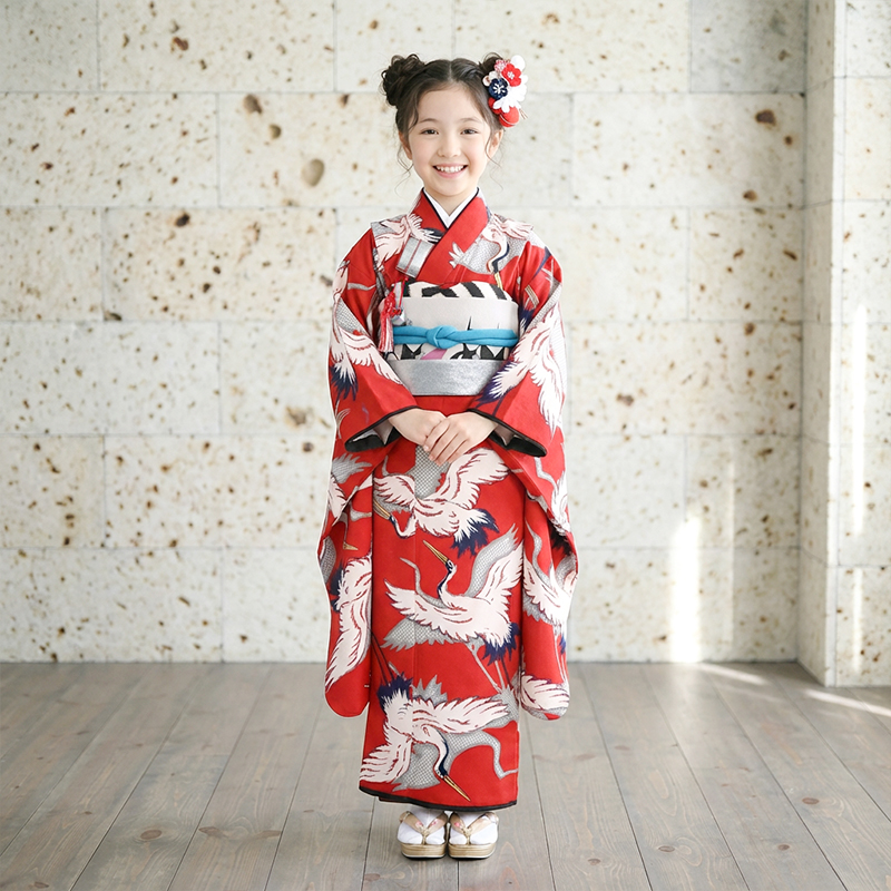 七五三着物7歳女の子画像