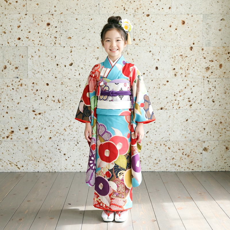 七五三着物7歳女の子画像
