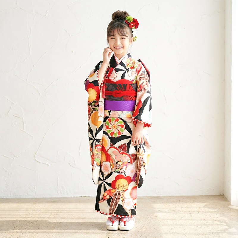 七五三着物7歳女の子画像