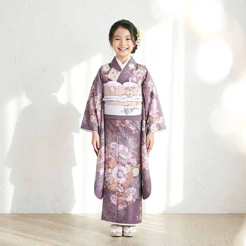 七五三着物7歳女の子画像
