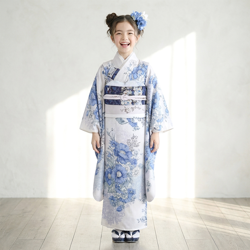 七五三着物7歳女の子画像