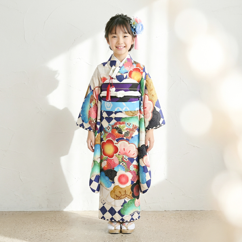 七五三着物7歳女の子画像