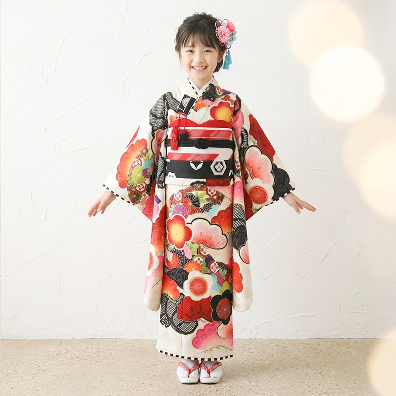 七五三着物7歳女の子画像