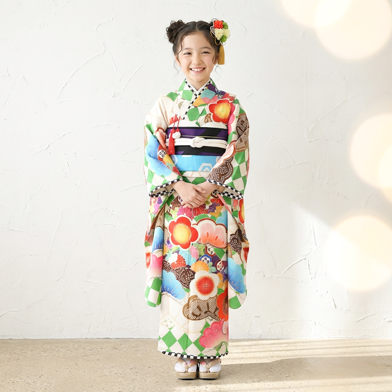 七五三着物7歳女の子画像