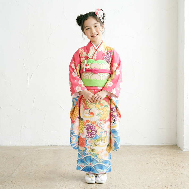 七五三着物7歳女の子画像