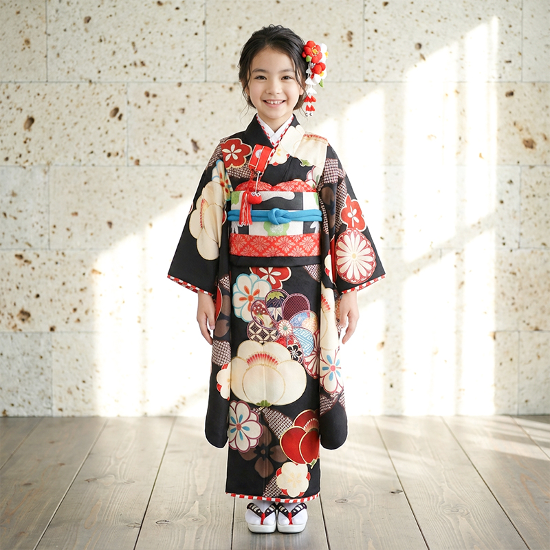 七五三着物7歳女の子画像