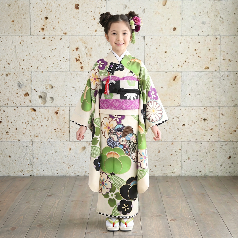 七五三着物7歳女の子画像