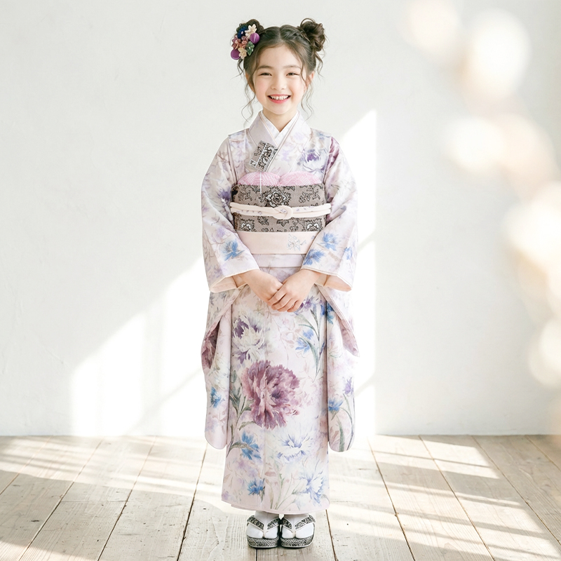 七五三着物7歳女の子画像