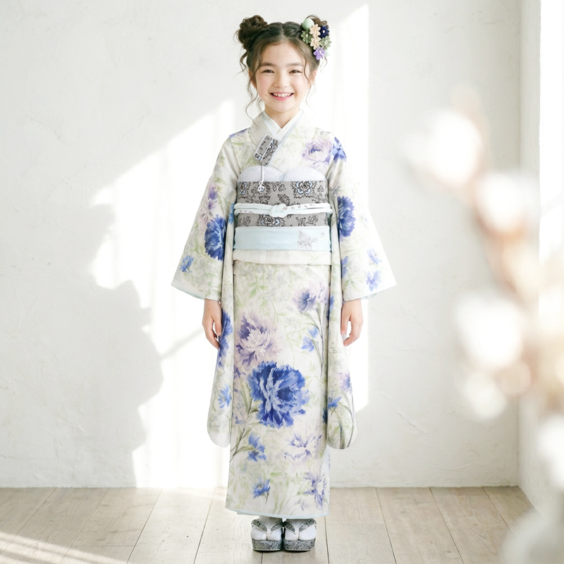 七五三着物7歳女の子画像