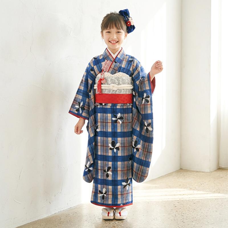 七五三着物7歳女の子画像