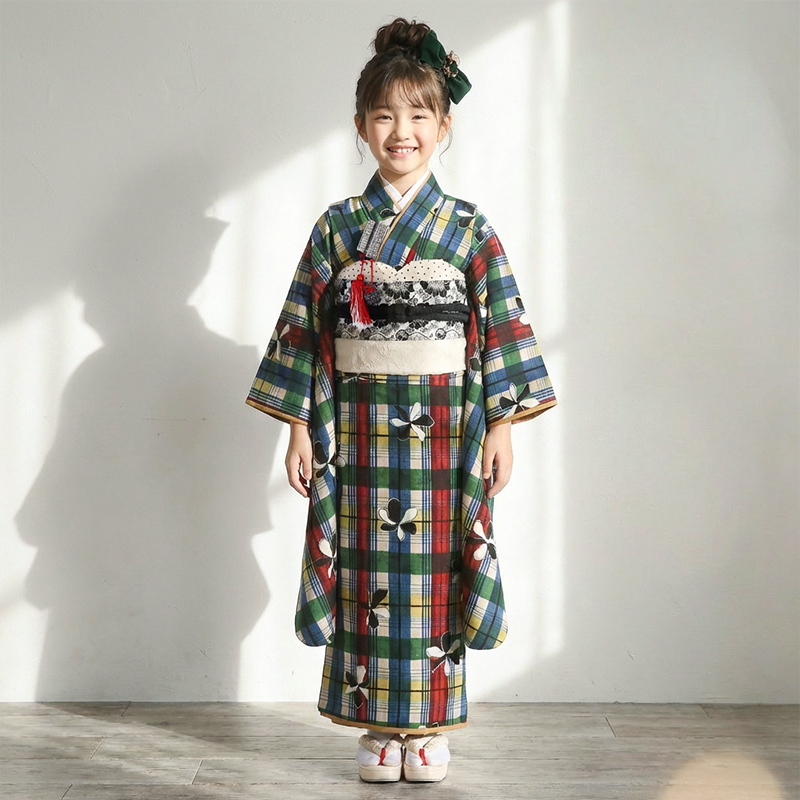 七五三着物7歳女の子画像