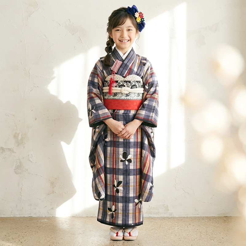 七五三着物7歳女の子画像