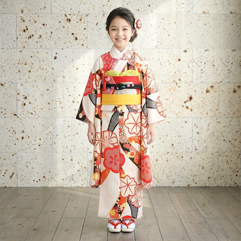 七五三着物7歳女の子画像