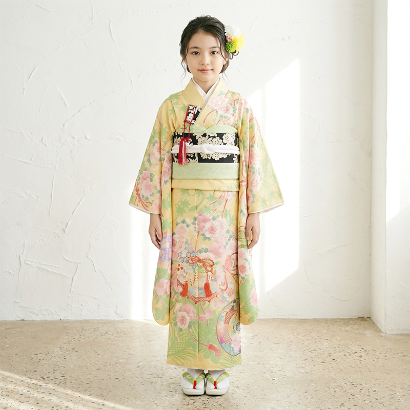 七五三着物7歳女の子画像