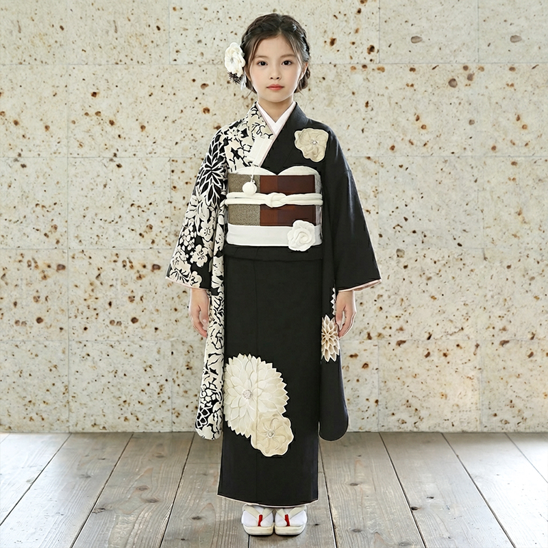 七五三着物7歳女の子画像
