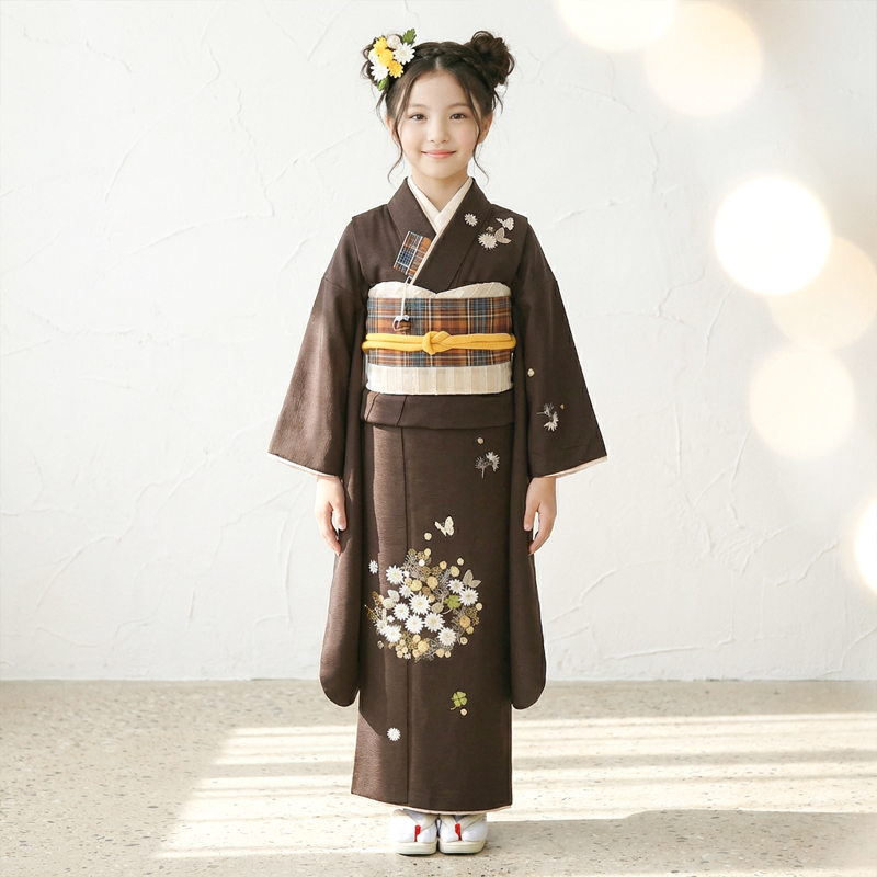 七五三着物7歳女の子画像