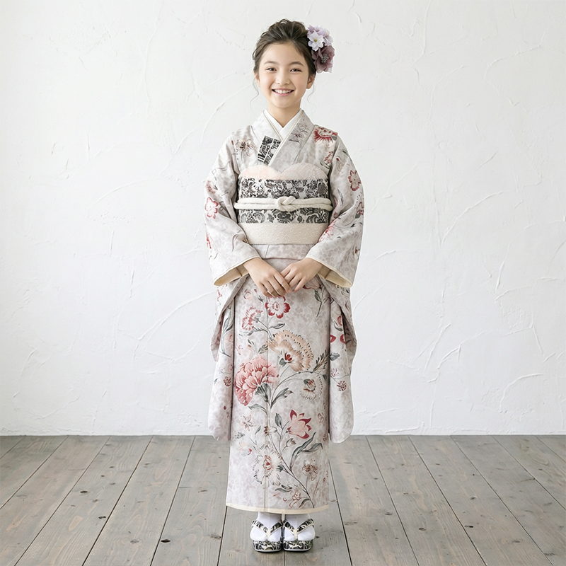 七五三着物7歳女の子画像