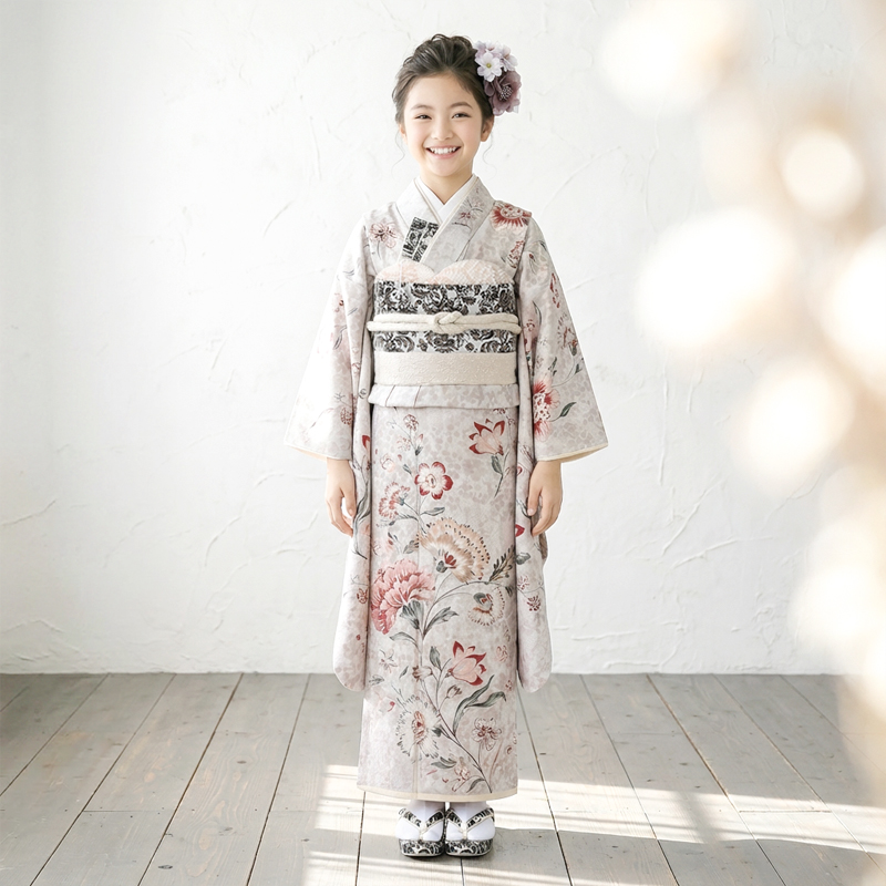 七五三着物7歳女の子画像