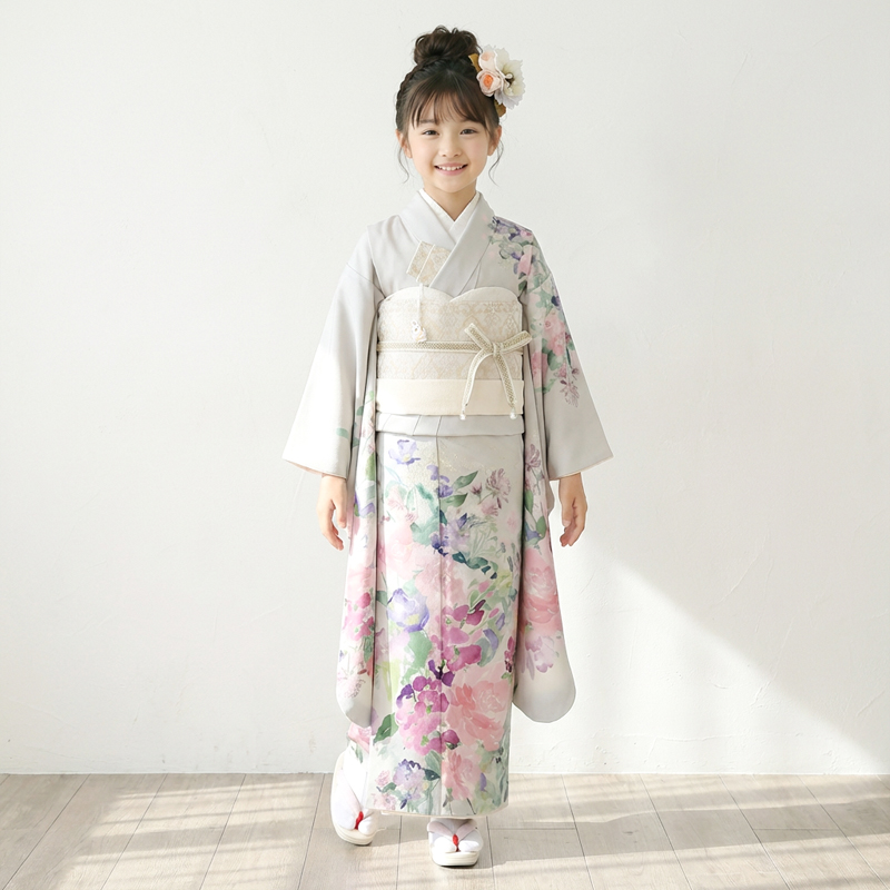七五三着物7歳女の子画像