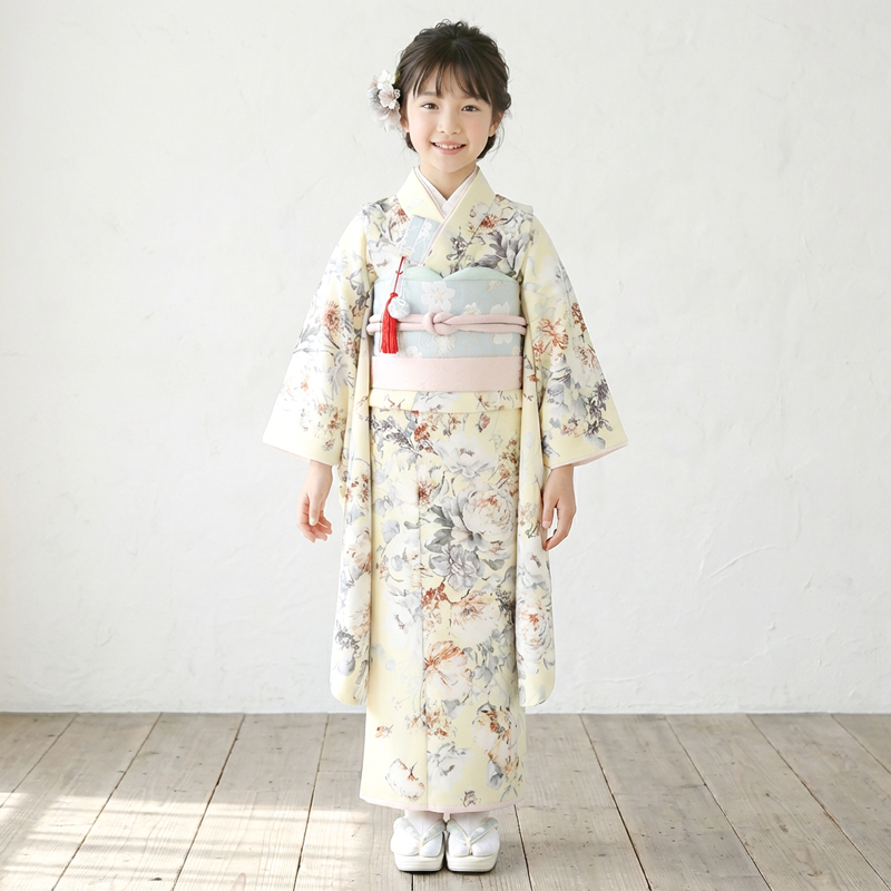 七五三着物7歳女の子画像