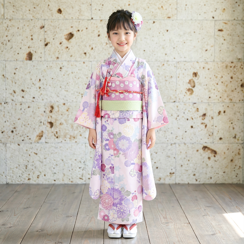 七五三着物7歳女の子画像