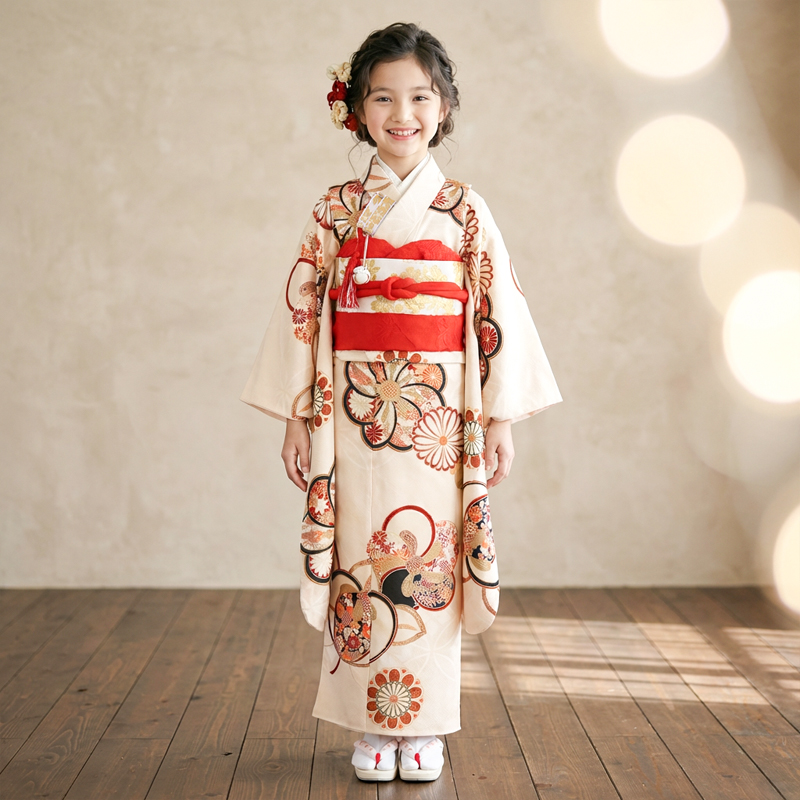 七五三着物7歳女の子画像