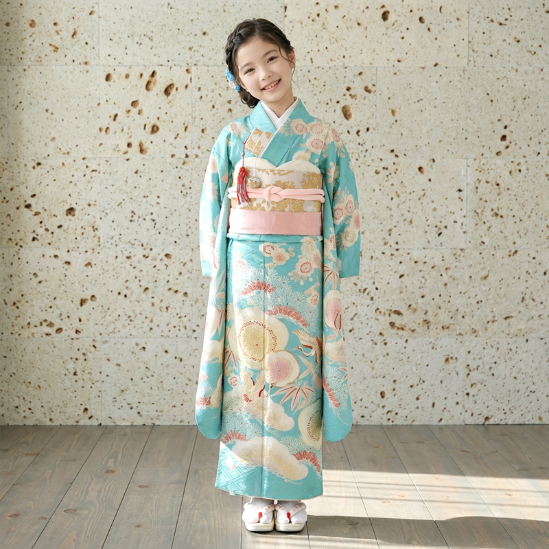 七五三着物7歳女の子画像