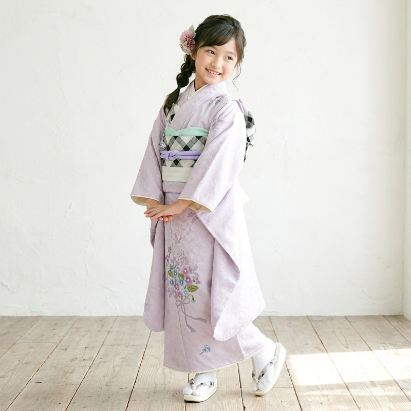 七五三着物7歳女の子画像