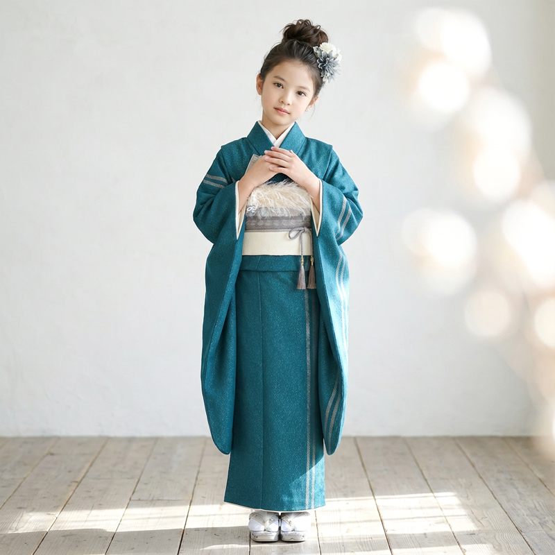 七五三着物7歳女の子画像