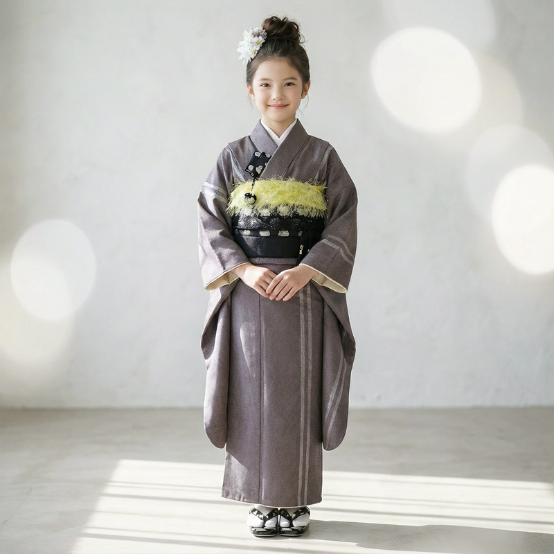 七五三着物7歳女の子画像