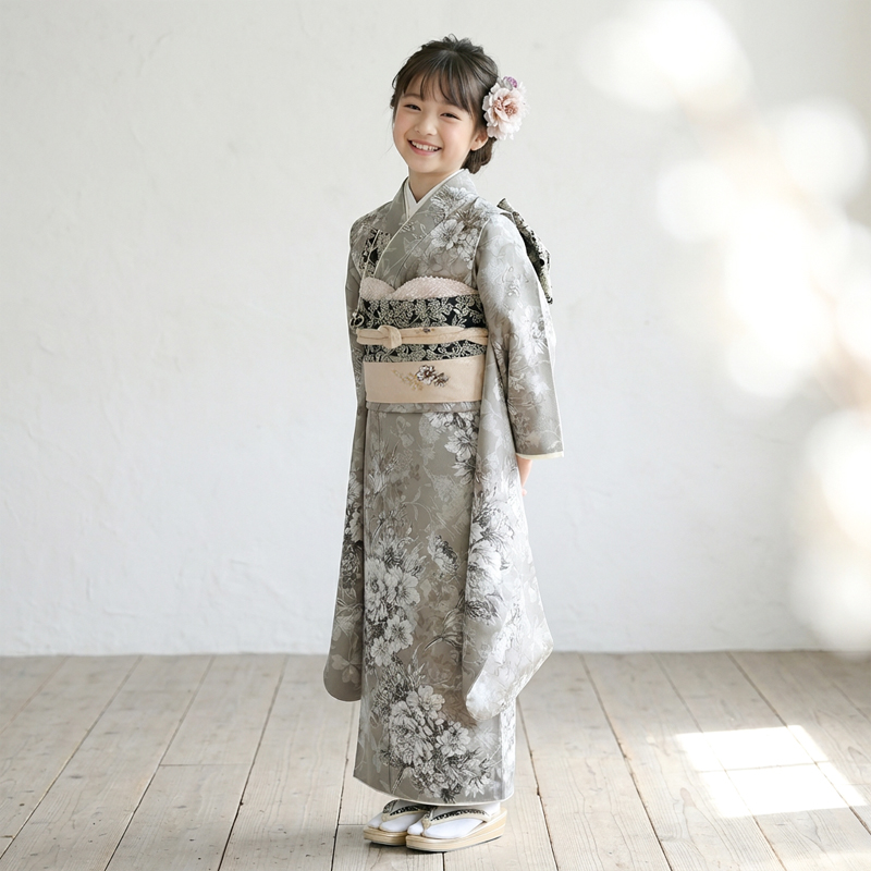 七五三着物7歳女の子画像