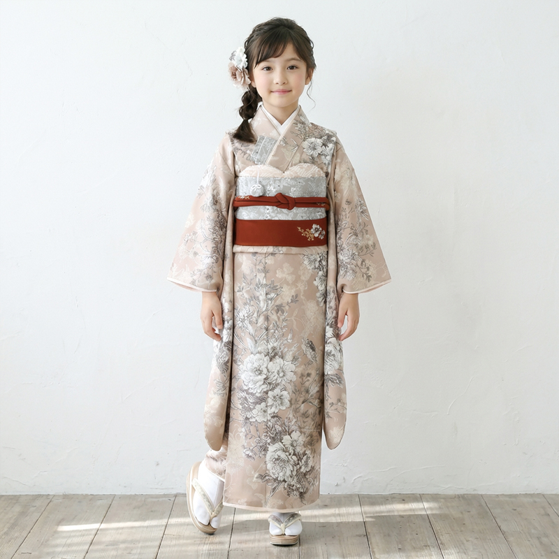 七五三着物7歳女の子画像