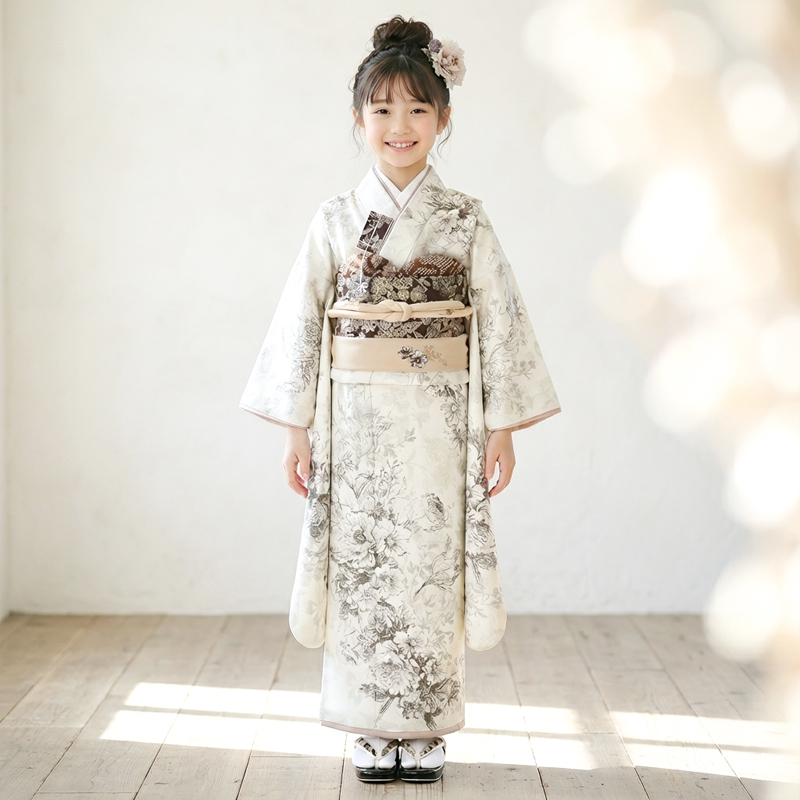 七五三着物7歳女の子画像