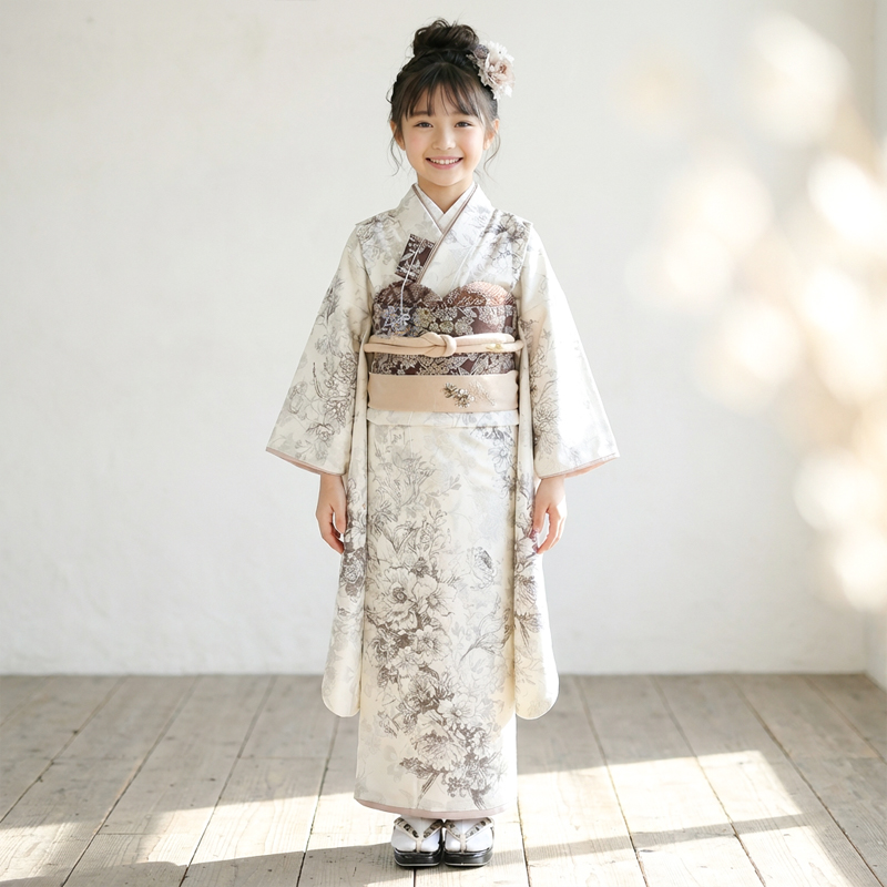 七五三着物7歳女の子画像