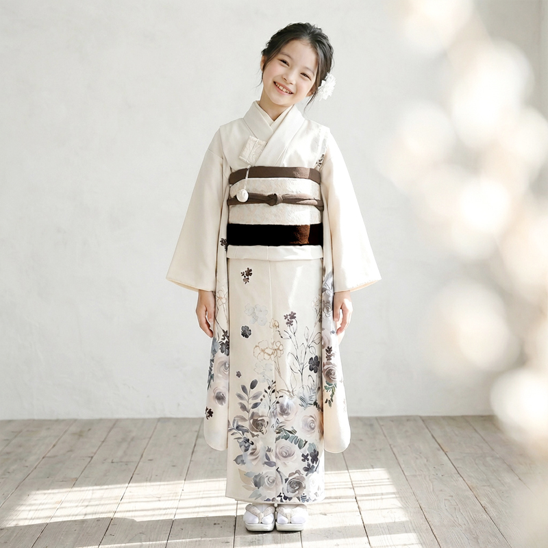 七五三着物7歳女の子画像