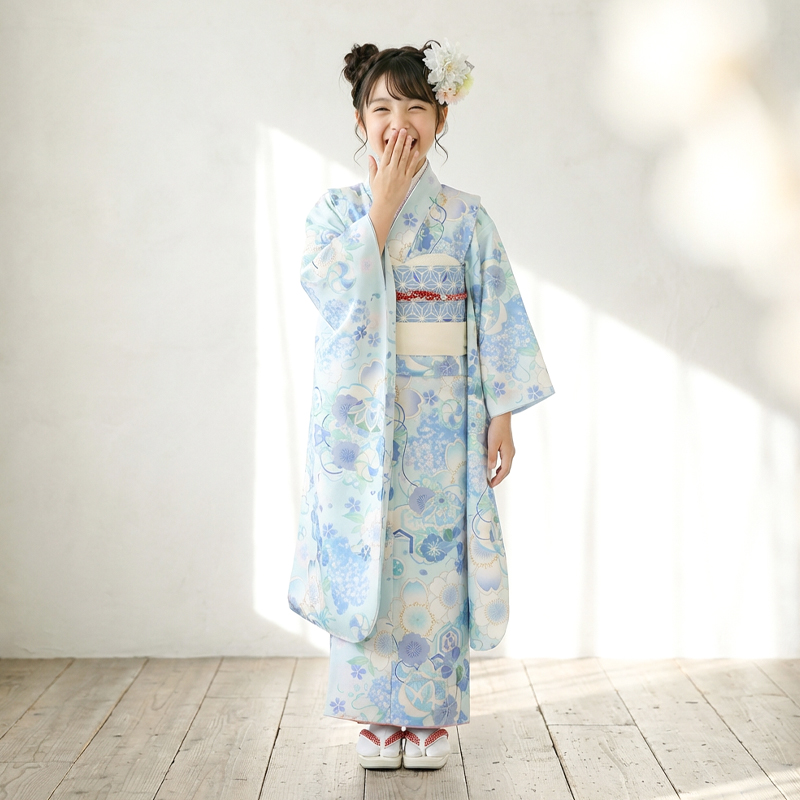 七五三着物7歳女の子画像