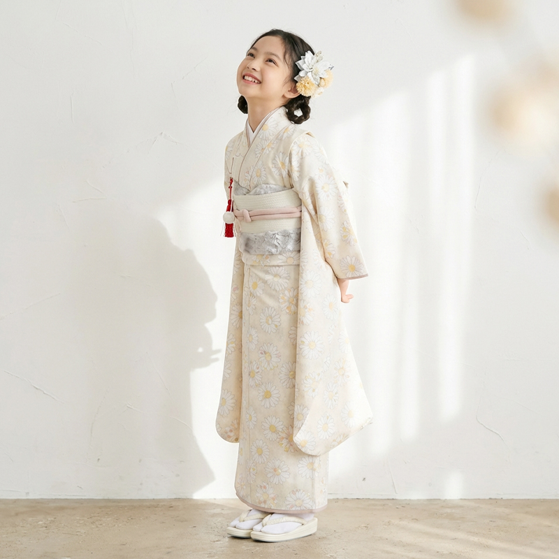 七五三着物7歳女の子画像